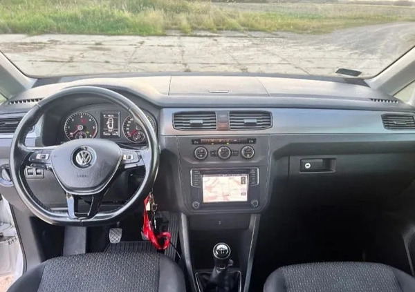 Volkswagen Caddy cena 56900 przebieg: 163435, rok produkcji 2018 z Jordanów małe 37